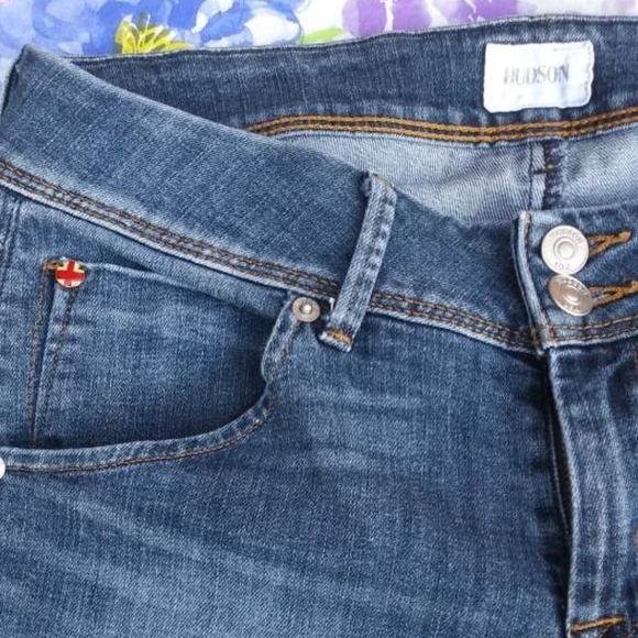 Hudson Collin Flap Skinny Jeans - Size 27 - Picture 5 of 5